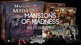 Mansions of Madness  Quick Rules Overview [upl. by Atselec]