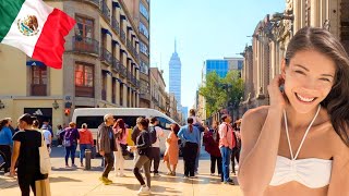 Mexico City Walking Tour December 2024 CDMX 4K Walk Travel Vlog [upl. by Eemyaj]