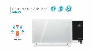 Energooszczędny grzejnik konwektorowy Warmtec EGW z WiFi [upl. by Euqinotna]