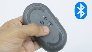 How to Pair Logitech Pebble Mouse M350 via Bluetooth [upl. by Yunick776]