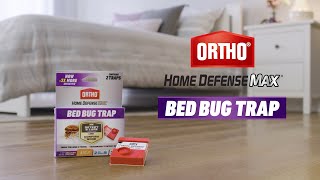 How to Use Ortho® Home Defense Max® Beg Bug Trap 2Pack [upl. by Llyrehc716]