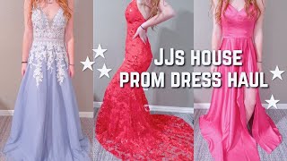 trying on prom dresses 2020  jjshouse review [upl. by Eelatan876]