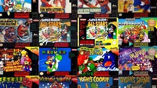 Top 10 SNES Games [upl. by Nirehtak]