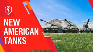 WoT Blitz New American Heavy Tanks Meet the Yohs [upl. by Nieberg61]