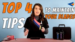 Top 4 Tips to Maintain Your Dog Clipper Blades  Part 1 [upl. by Meridith992]