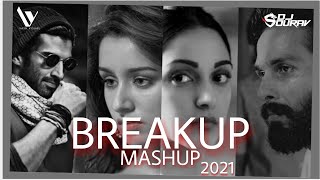 Breakup Mashup 2021  Dj Sourav X Yash Visual  Breakup [upl. by Marchese]