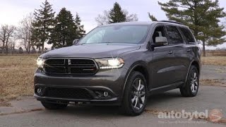 2017 Dodge Durango GT AWD Test Drive Video Review [upl. by Fontes]