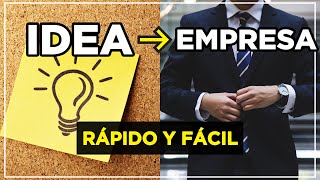 5 Pasos para Pasar de Idea de Negocio a Empresa Exitosa [upl. by Lielos]