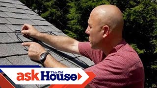 How to Install IceMelting Roof Cables  Ask This Old House [upl. by Redyr442]