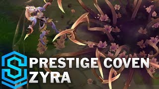 Prestige Coven Zyra Skin Spotlight  League of Legends [upl. by Zumstein]