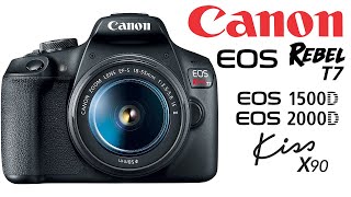 7 PHOTOGRAPHY TIPS FOR BEGINNERS  Canon EOS Rebel T7  EOS 1500D [upl. by Asikal]