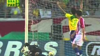 Brasil 4x1 Paraguai  2005  Eliminatórias Copa 2006 [upl. by Ais]