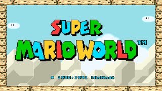 Super Mario World  SNES  Full Playthrough [upl. by Ennadroj327]