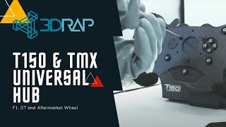 Convert your Thrustmaster T150 or TMX Universal Hub 508 \ 70 PCD Rim Addon by 3DRap [upl. by Kaila]