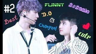 EXO  BEST FUNNY amp CUTE MOMENTS  DO amp CHANYEOL 2 [upl. by Enreval]