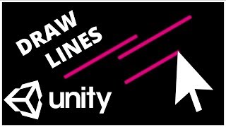 Draw Lines in Unity using LineRenderer  Tutorial [upl. by Richers400]