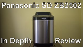 Review Panasonic SD ZB2502 BXC  Fresh bread the easy way [upl. by Neeliak]