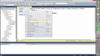 How to use The SQL Query Designer [upl. by Utas]