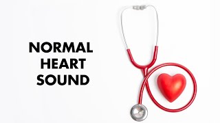 Normal Heart Sounds  MEDZCOOL [upl. by Johathan]