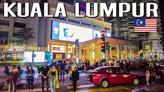 Kuala Lumpur Malaysia all day walking in the famous KLCC area [upl. by Delmer612]