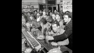 A Glimpse Inside American Restaurants and Cafeterias in the 1940s [upl. by Ynattib295]