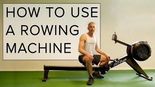 How To Use A Rowing Machine PROPERLY  Beginners Guide [upl. by Alyaj]