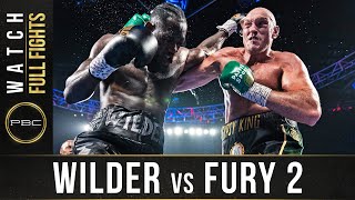 Wilder vs Fury 2 FULL FIGHT February 22 2020 [upl. by Yahsed]