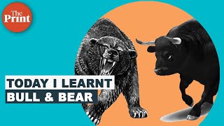 What do bull and bear mean in the stock market [upl. by Ettore]