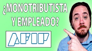 QUE HAGO si TRABAJO en RELACIÓN DE DEPENDENCIA y quiero ser MONOTRIBUTISTA [upl. by Perlie]