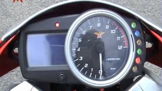 Moto Morini Corsaro 1200  QD exhaust sound [upl. by Sven]