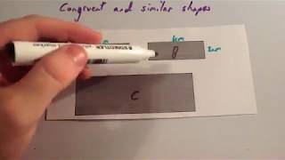 Congruent Similar Shapes  Corbettmaths [upl. by Donalt]