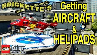 Helipads amp Aircraft in “LEGO City Undercover”  Finding and Buying Aircraft and Helipads 100 guides [upl. by Animaj39]