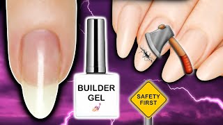 How To Remove Builder Gel At Home Safely [upl. by Anair]