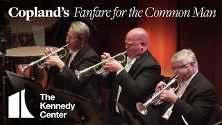 Copland Fanfare for the Common Man  National Symphony Orchestra [upl. by Eillod]