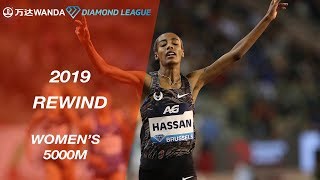 Womens 5000m  Wanda Diamond League 2019 [upl. by Nylave]