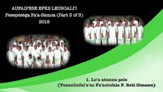 Pese Samoa Aufaipese EFKS Leusoalii 2018 part 3 of 3 [upl. by Enelrac]