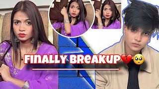 FINALLY BREAKUP 🥺💔 rajjufam love sad vlog vlogger [upl. by Adehsar]