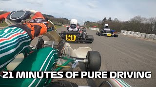 Go Kart 125cc Onboard at SpaFrancorchamps  Tony Kart Rotax Max Senior [upl. by Roderica]