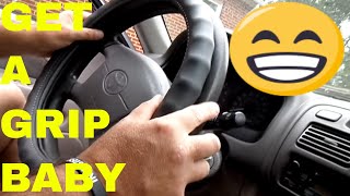 Easy Steering Wheel Cover Install [upl. by Dowlen]