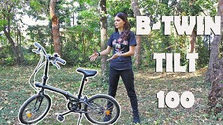 Whats the best thing about folding bikes  Btwin TILT 100 [upl. by Bridgid]