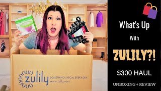 WHATS THE DEAL WITH ZULILY  Zulily Unboxing Haul  and its not clothes [upl. by Edmead]