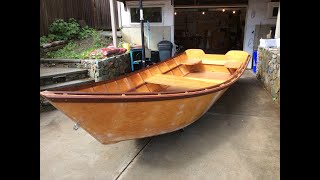 Wooden Boat Build  17ft Flat Bottom Skiff [upl. by Leissam471]