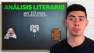 Cómo Hacer un ANÁLISIS LITERARIO📖 [upl. by Eydie]