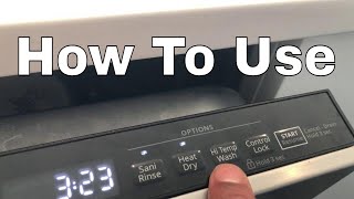 Whirlpool Dishwasher – How to Use [upl. by Caresse]