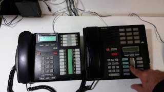 Transferring calls on Nortel Networks Norstar phones [upl. by Labors512]