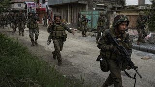 Philippines Fights Islamic Militants in Marawi [upl. by Bernj176]