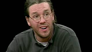 David Foster Wallace Jonathan Franzen and Mark Leyner interview on Charlie Rose 1996 [upl. by Grae]