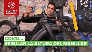 Cómo Regular La Altura Del Manillar De Nuestra Bici [upl. by Carlyle]