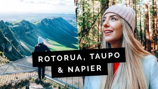 Epic NZ Road Trip 🇳🇿 Rotorua Taupō and Napier [upl. by Slater791]