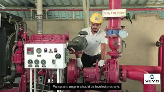 Diesel Engine Pumpset Commissioning Process VEMC [upl. by Lamrouex758]